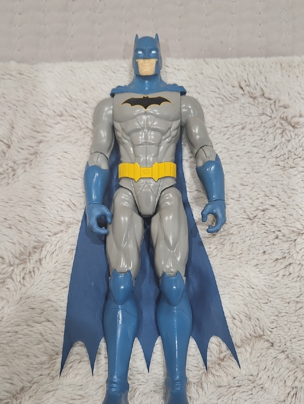 Vintage DC Comics Batman Action Figure - Blue & Gray